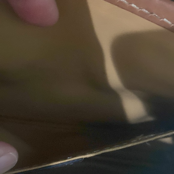 AS IS - CELINE Macadam Canvas Bag PVC Brown Authentic - Picture 9 of 16